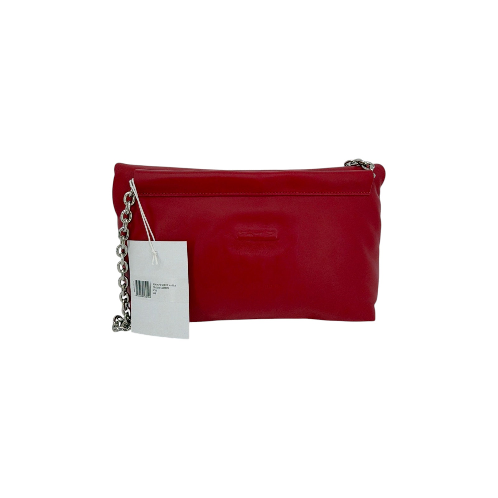 Studio Amelia Cloud Clutch In Chili — image 5 of 8